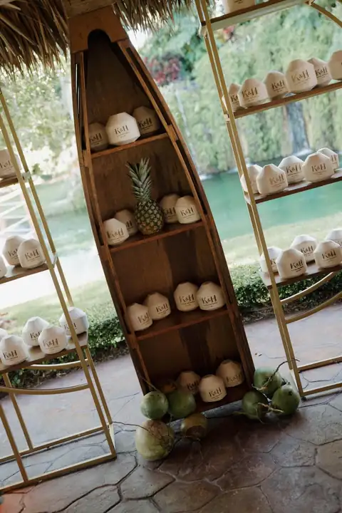 Wedding decor and keepsake display